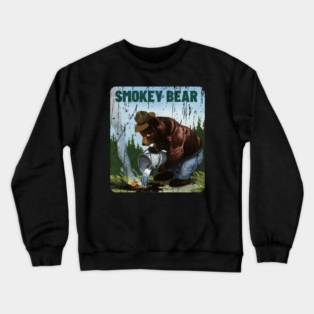 SMOKEY BEAR Crewneck Sweatshirt by Cult Classics